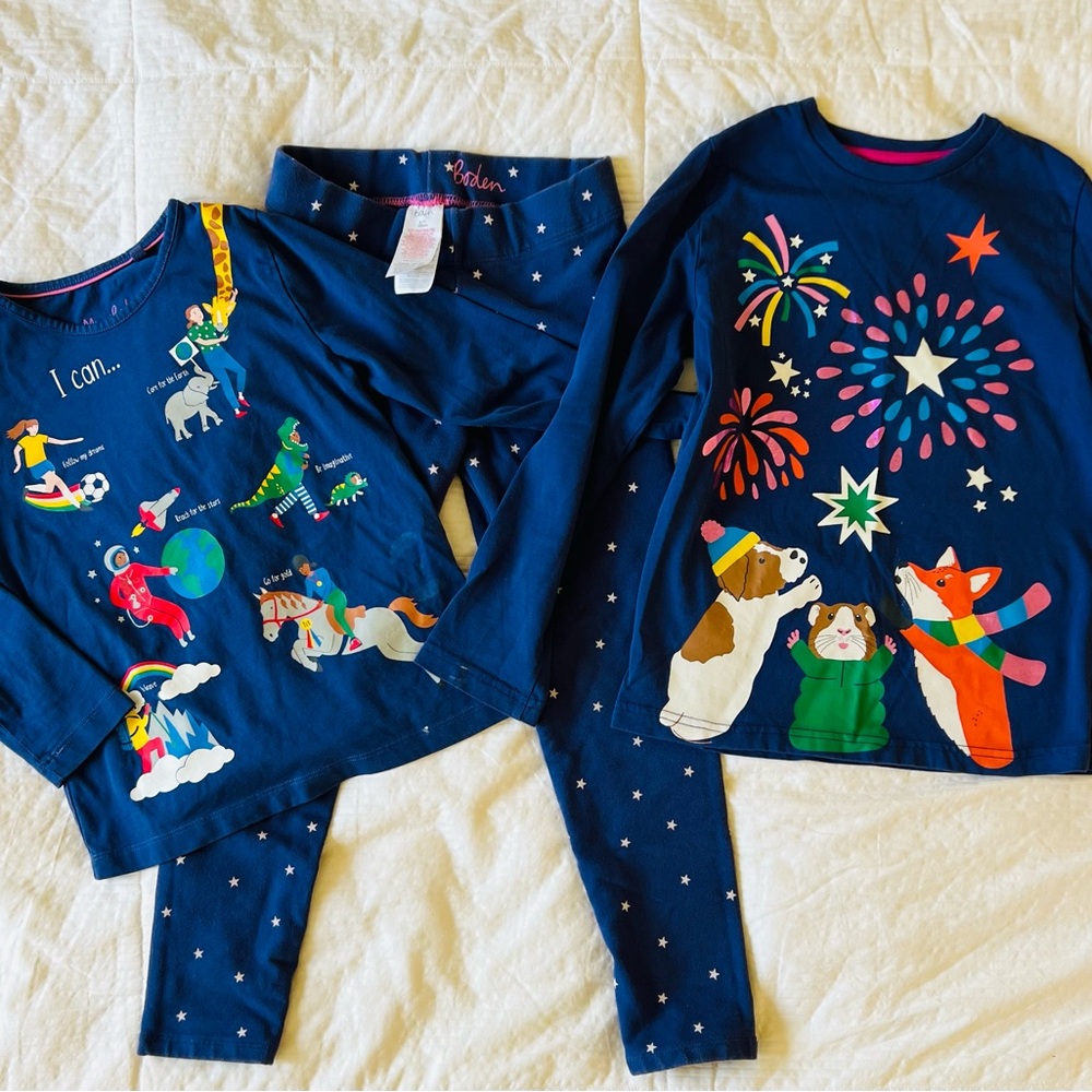 mini Boden navy blue bundle